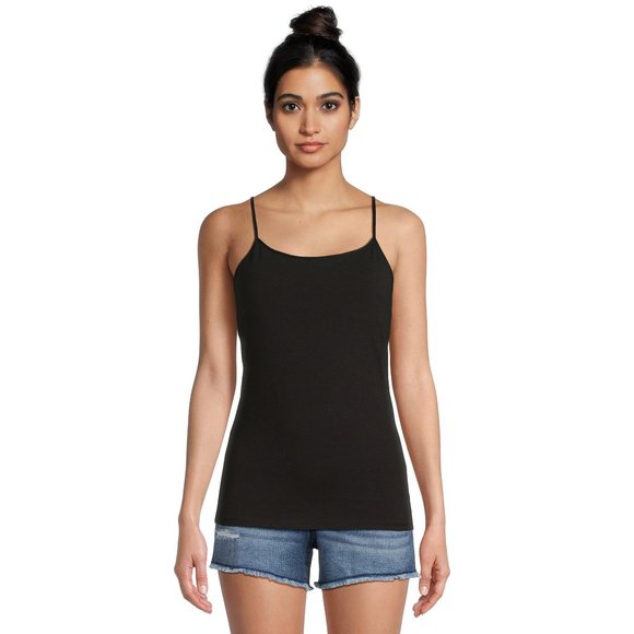 No Boundaries Juniors Shelf Bra Cami Top, Sizes XS-3XL - Picture 1 of 5